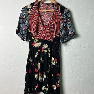 Floral Free People Mini Dress